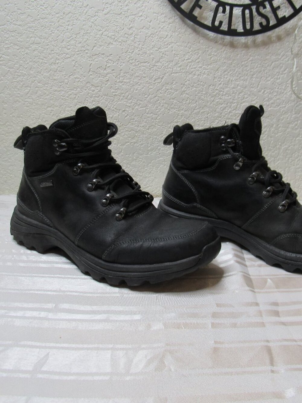 Rockport Hydro-Shield Waterproof Men's Ankle Boots Size 9 Goth Streetwear Y2K